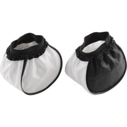 Elastic Closure Digital Camera Universal Soft Cloth Flash Bounce Diffuser 2Pcs