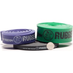 Set of 3 Rubberbanditz Crossfit Pull up Bands 3, #4, #5 - Heavy, Robust, Power