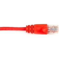 Black Box CAT6 Value Line Patch Cable, Stranded, Black, 1-ft. (0.3-m)