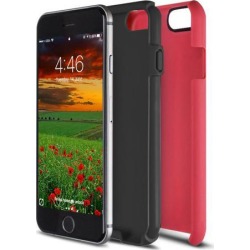 iPhone 6/6S Flux Hybrid Custom Case - Red/Black