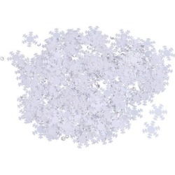 buy  Merry Christmas Snowflake Ball Table Confetti Sprinkles Decorations 15g cheap online