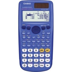 CASIO FX-300ESPLUS-BLU Fraction & Scientific Calculator (Blue)