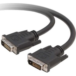 Belkin F2E7171-03-DV Black DVI to DVI Male to Male DVI-D to DVI-D Dual-Link M/M Cable