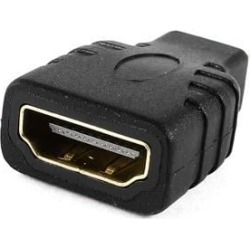 Unique Bargains Micro HDMI Type D Male to HDMI Female Type A Adapter Straight Connector Black