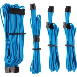 Corsair CP-8920218 Premium Individually Sleeved PSU Cables Starter Kit Type 4 Gen 4 - Blue