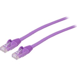 StarTech N6PATCH6PL StarTech.com Cat6 Patch Cable - 6 ft. - Purple Ethernet Cable - Snagless RJ45 Cable - Ethernet Cord - Cat 6 Cable