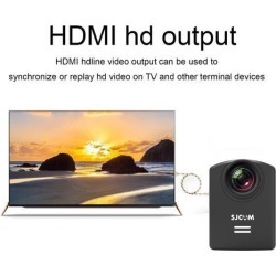 SJCAM M20 Motion Camera Outdoor HD 4K Sports Camera Waterproof DV Sports Camera Aerial Shooting Diving Anti-Shake Camera black