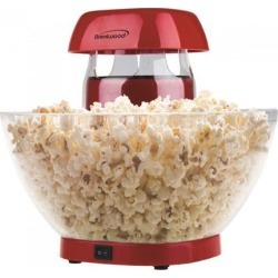 Brentwood PC-490R Jumbo 24-Cup Hot Air Popcorn Maker, Red