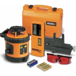 Johnson Level & Tool 40-6516 Self-Leveling Rotary Laser w/ Detector