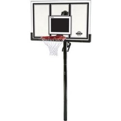 Lifetime 71525 In-Ground Basketball Hoop with 54 Shatter Guard Backboard