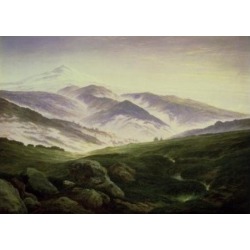 Posterazzi SAL261861 Riesengebirge 1835 Caspar David Friedrich 1774-1840 German Hermitage Museum St Petersburg Russia Print - 18 x 24 in.