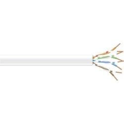 BLACK BOX C6-CMP-SLD-WH CONNECT CAT6 250 MHZ SOLID BULK CABLE