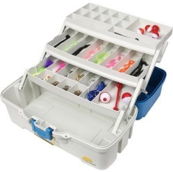 PLANO READY SET FISH THREE TRAY TACKLE BOX