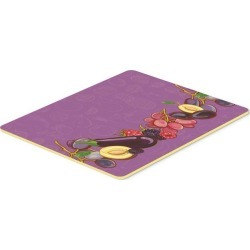 Fruits and Vegetables in Purple Kitchen or Bath Mat 20x30 BB5132CMT