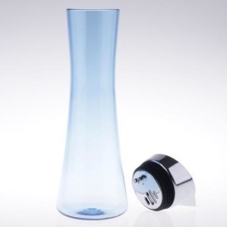 Water Juice Milk Drinks Glass Iced Tea Beverage Pitcher Jug 1L Blue