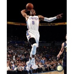 Posterazzi PFSAARM09601 Russell Westbrook 2014-2015 Action Sports Photo - 8 x 10 in.