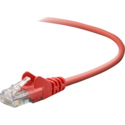Black Box CAT6PC-005-RD Black Box CAT6 Value Line Patch Cable, Stranded, Red, 5-ft. (1.5-m) - Category 6 for Network Device - Patch Cable - 5 ft.