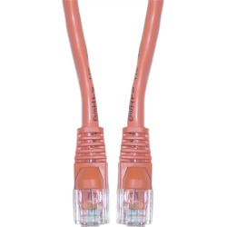Cable Wholesale CAT5E UTP w/ Molded Boot 350MHz 50 foot - Orange