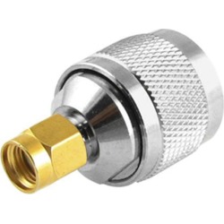 Unique Bargains Male N Type Jack to RP-SMA Male Plug Straight Connector