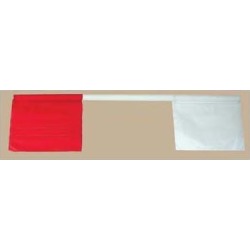 Olympia Sports TR402M Officials Flag - Red-White