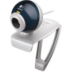 Recertified - Logitech QuickCam Chat V2 USB Video Webcam Web Camera w/Free Earphone Headset