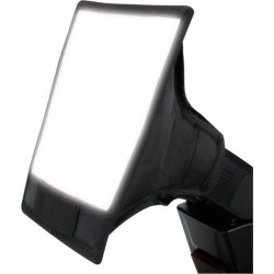 TrueSHOT Dual Bounce Softbox Flash Diffuser with Elastic Strap Connection for External Speedlites - Works with Canon, Fujifilm, Nikon, Olympus.