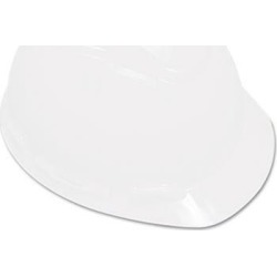 3M Hard Hat with 4-Point Ratchet Suspension, White