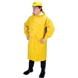 Zenith Safety Products RZ200 Long Coat, Polyester, Flame Resistant, 47-Inch Long, 4X-Large