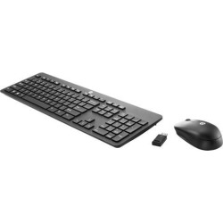 HP Slim - Keyboard and mouse set - wireless - 2.4 GHz - UK layout - for Chromebook 11 G6, 14 G5, EliteBook 840 G5, 850 G5, ZBook 14u G5, 15u G5.