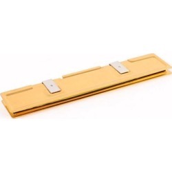 Unique Bargains DDR DDR2 DDR3 RAM Memory Aluminum Cooler Heat Sink Spreader Heatsink Gold Tone