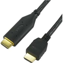 Cable Wholesale Active HDMI Cable, High Speed, HDMI Male, CL2 rated, 28 AWG, 75 foot