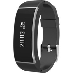 TechComm Y32 Fitness Activity Tracker with Heart Rate Monitor, Bluetooth, Call and Text Notifications, Pedometer, Sedentary Reminder, Sleep.