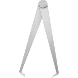 Inside Calipers 200mm Firm Joint Stainless Steel Measuring Tool Caliper 1 Pcs
