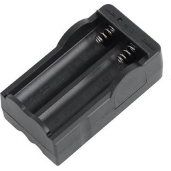 Hot 2 Slots US Plug Li-ion Battery Rechargeable For 18650 Charger Adapter