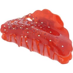 Women's Rhinestone Hair Claw Clamp Hair Grip Hair Styling Accessory Red