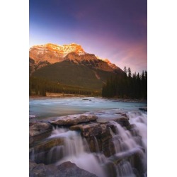 Posterazzi DPI1786367 Mount Kerkeslin Jasper National Park Alberta Canada Poster Print by Carson Ganci, 11 x 17