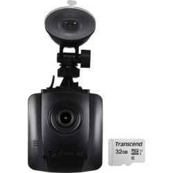 Transcend DrivePro 110 1080p Car Dashboard Video Camera with Suction Mount Includes 32GB Memory Card
