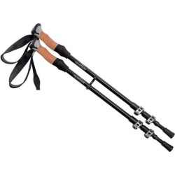 Monoprice Premium Aluminum Trekking Poles - Pair, Lightweight, Durable Construction - Pure Outdoor Collection