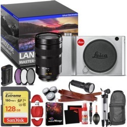 Leica TL2 Mirrorless Digital Camera (Silver) - Master Landscape Photographer Kit - Memory Card - Accessories with Leica SL 24-90mm f/2.8-4 ASPH. Lens