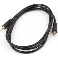 Unique Bargains 3.5mm Male to Male Plug Audio Stereo Extension Cord Cable 1.5m for PC MP3 MP4