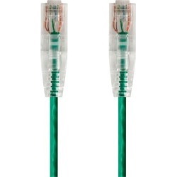 Monoprice Cat6 Ethernet Patch Cable - 25ft - Green Snagless RJ45, Stranded, 550MHz, UTP, CMR, 28AWG, Riser Rated