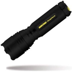 Rayovac LED Aluminum Flashlight, Black RAYRNT3AAAB