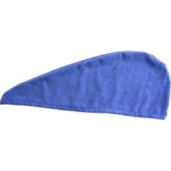 Absorbent Twist Turban Hair Drying Towel Long Hair Wrap Royal Blue