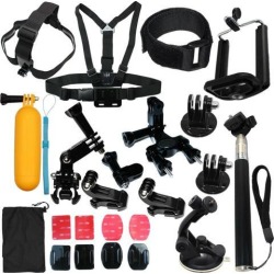 Accessories Kit Mount fr Gopro hero 7 6 5 Session 4 3 SJCAM/Xiaomi yi EKE Camera