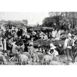 Posterazzi SAL9953644 Sermon on Mount by Eduard Von Gebhardt Print 1838-1925 Poster Print - 18 x 24 in.