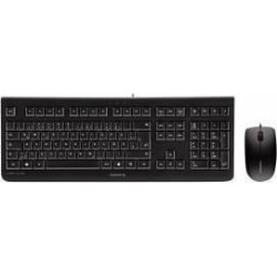 Corded Keyboard and Mouse Set Black - JD-0800EU-2