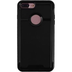 TPU Rugged Cell Phone Protective Cover Case Outer Shell Black for iPhone 7 Plus