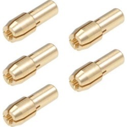 Brass Drill Chuck Collet Bits 2mm for Dremel Rotary Tools 5Pcs