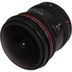 Canon 4427B002 EF 8-15mm f/4L Fisheye USM Lens Black