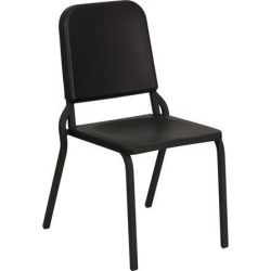 HERCULES Series Black High Density Stackable Melody Band/Music Chair